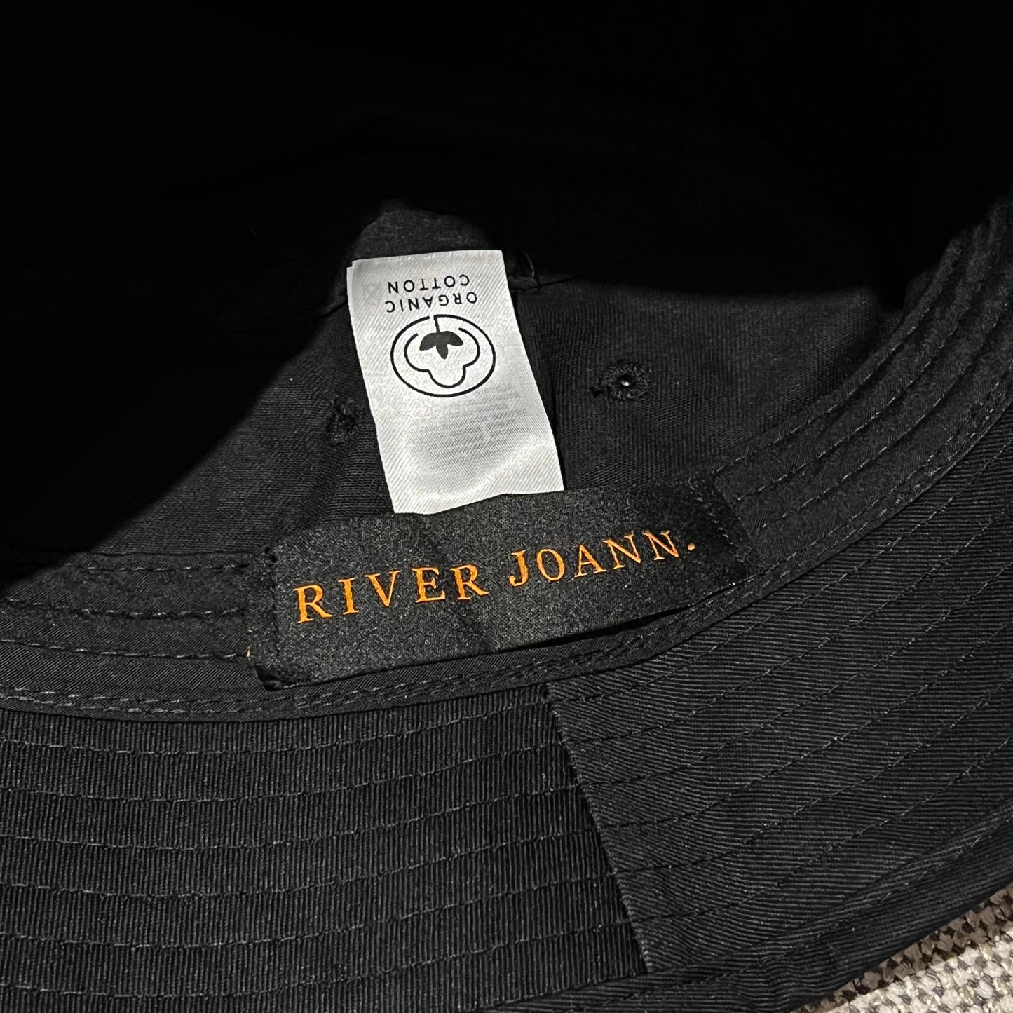 River Joann - Bucket Hat with Terry Cloth RJ logo