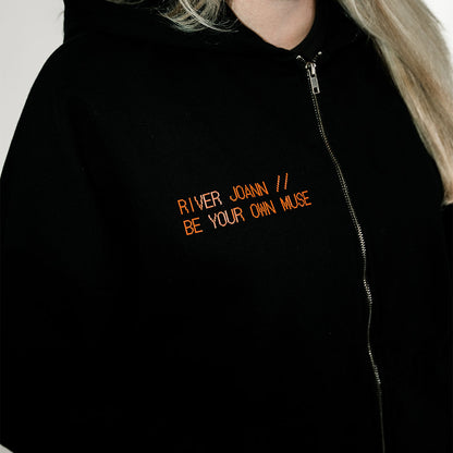 BE YOUR OWN MUSE // Zip Hoodie Unisex